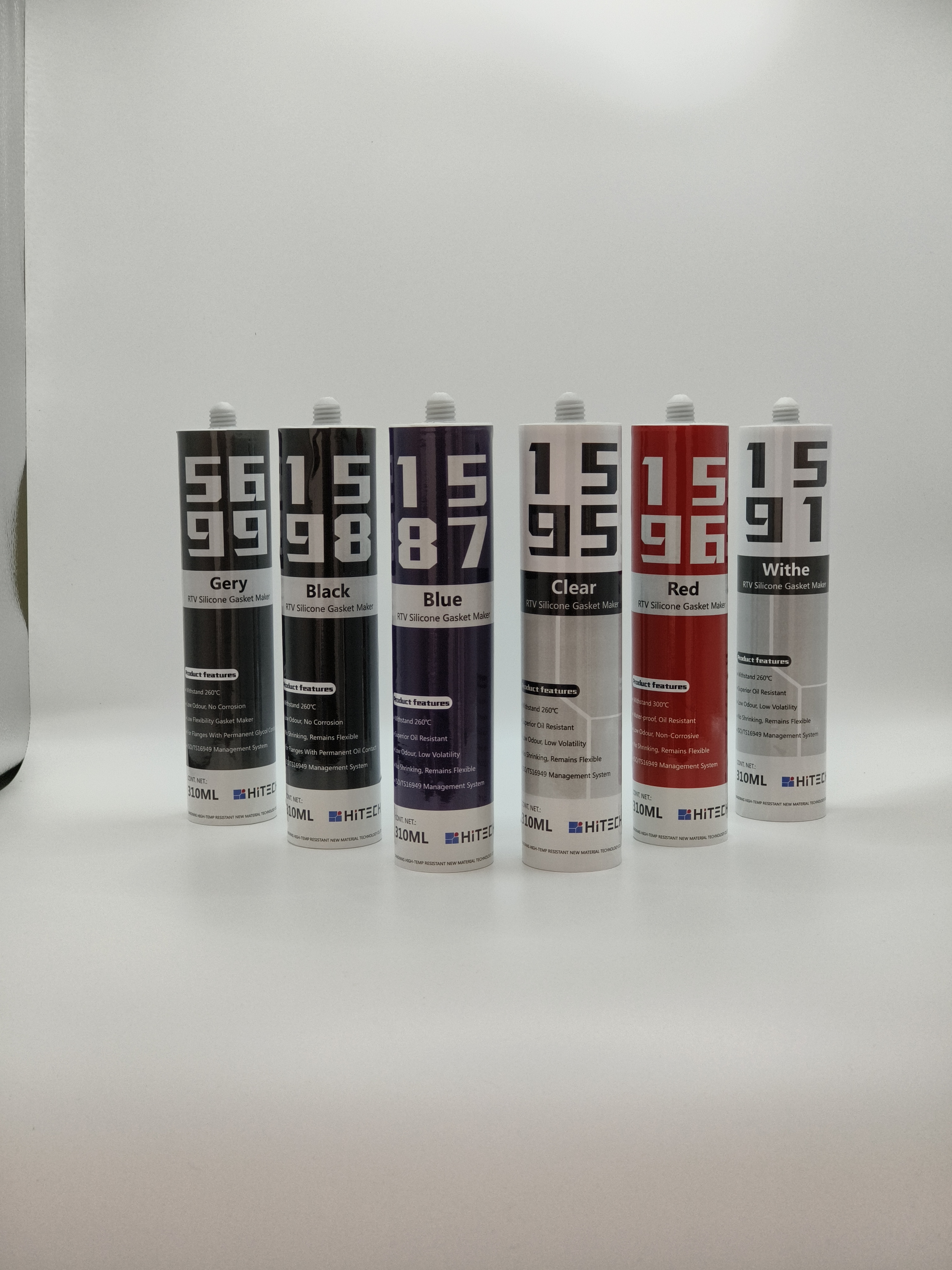 5900 Neutral Black RTV Silicone Sealant 310ml